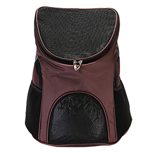 Portable Folding Nylon Breathable Pet Carrier Backpack, Size: 45 x 36 x 31cm, Size: 45 x 36 x 31cm Black, Size: 45 x 36 x 31cm Coffee, Size: 45 x 36 x 31cm Blue, Size: 45 x 36 x 31cm Red - Polar Tech Australia