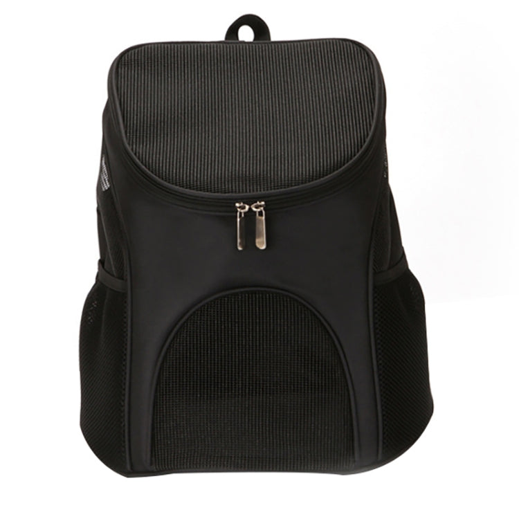 Cargue la imagen en el visor de la galería, Portable Folding Nylon Breathable Pet Carrier Backpack, Size: 33 x 30 x 24cm, Size: 33 x 30 x 24cm Black, Size: 33 x 30 x 24cm Coffee, Size: 33 x 30 x 24cm Blue, Size: 33 x 30 x 24cm Red - Polar Tech Australia

