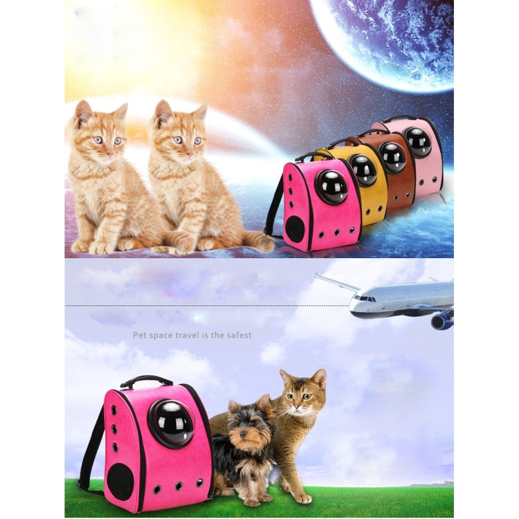 Chargez l&#39;image dans la visionneuse de la galerie, Space Capsule Carrier Breathable Pet Backpack Travel Portable Pet Bag for Cat / Dog and Other Pets, Size:32*29*42cm - Polar Tech Australia
