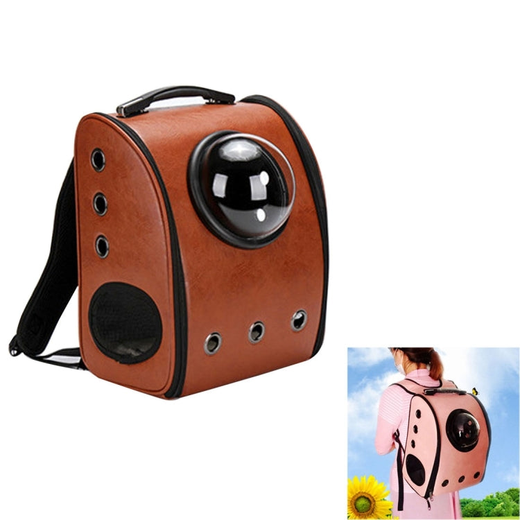 Chargez l&#39;image dans la visionneuse de la galerie, Space Capsule Carrier Breathable Pet Backpack Travel Portable Pet Bag for Cat / Dog and Other Pets, Size:32*29*42cm - Polar Tech Australia
