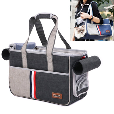 DODOPET Outdoor Portable Oxford Cloth Cat Dog Pet Carrier Bag Handbag Shoulder Bag, Size: 43 x 19 x 26cm, Size: 43 x 19 x 26cm - Polar Tech Australia