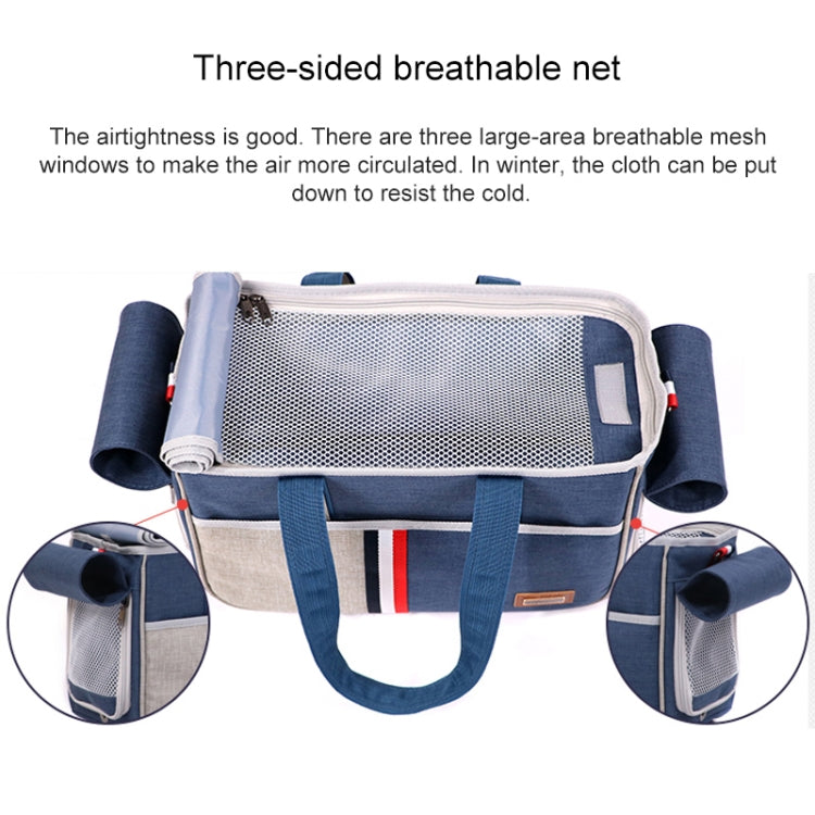 Cargue la imagen en el visor de la galería, DODOPET Outdoor Portable Oxford Cloth Cat Dog Pet Carrier Bag Handbag Shoulder Bag, Size: 43 x 19 x 26cm, Size: 43 x 19 x 26cm - Polar Tech Australia
