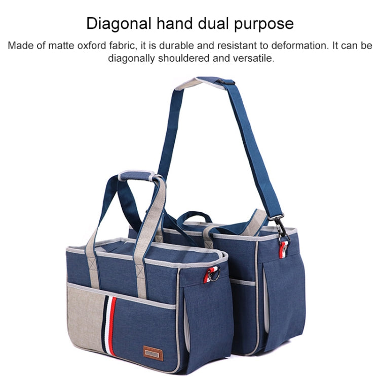 Cargue la imagen en el visor de la galería, DODOPET Outdoor Portable Oxford Cloth Cat Dog Pet Carrier Bag Handbag Shoulder Bag, Size: 43 x 19 x 26cm, Size: 43 x 19 x 26cm - Polar Tech Australia
