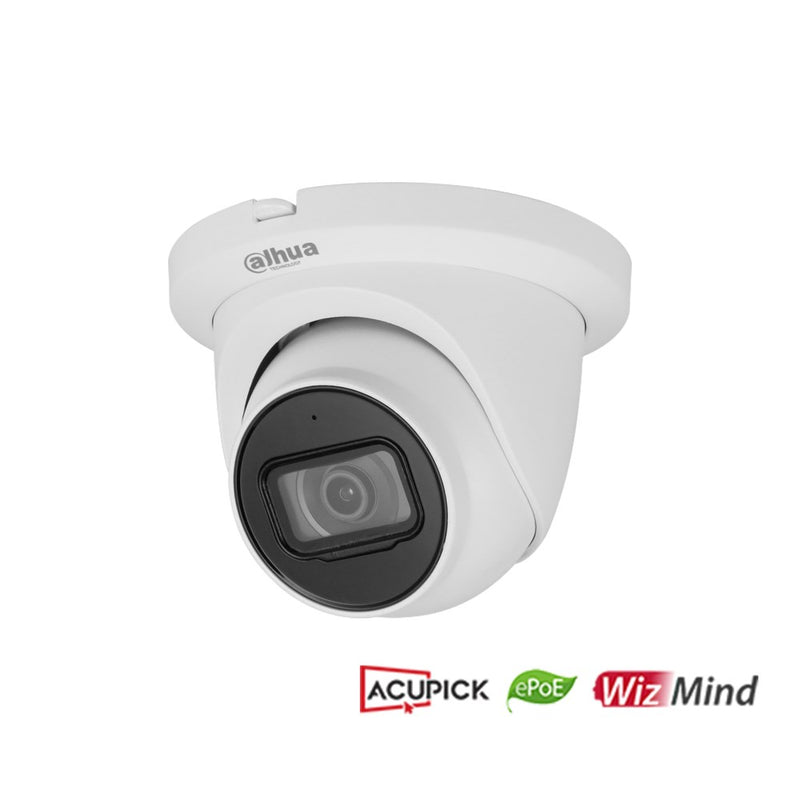 Chargez l&#39;image dans la visionneuse de la galerie, [DH-IPC-HDW5842TMP-ASE-S3] Dahua WizMind Series 8MP Eyeball Network Camera with 2.8mm Fixed Lens AcuPick Technology IP67
