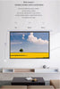 Electric Remote Control Auto Foldable Projector Wall Screen 16:9 Support 4K FHD 3D For Indoor Office Presentation Home Theater - Polar Tech Australia