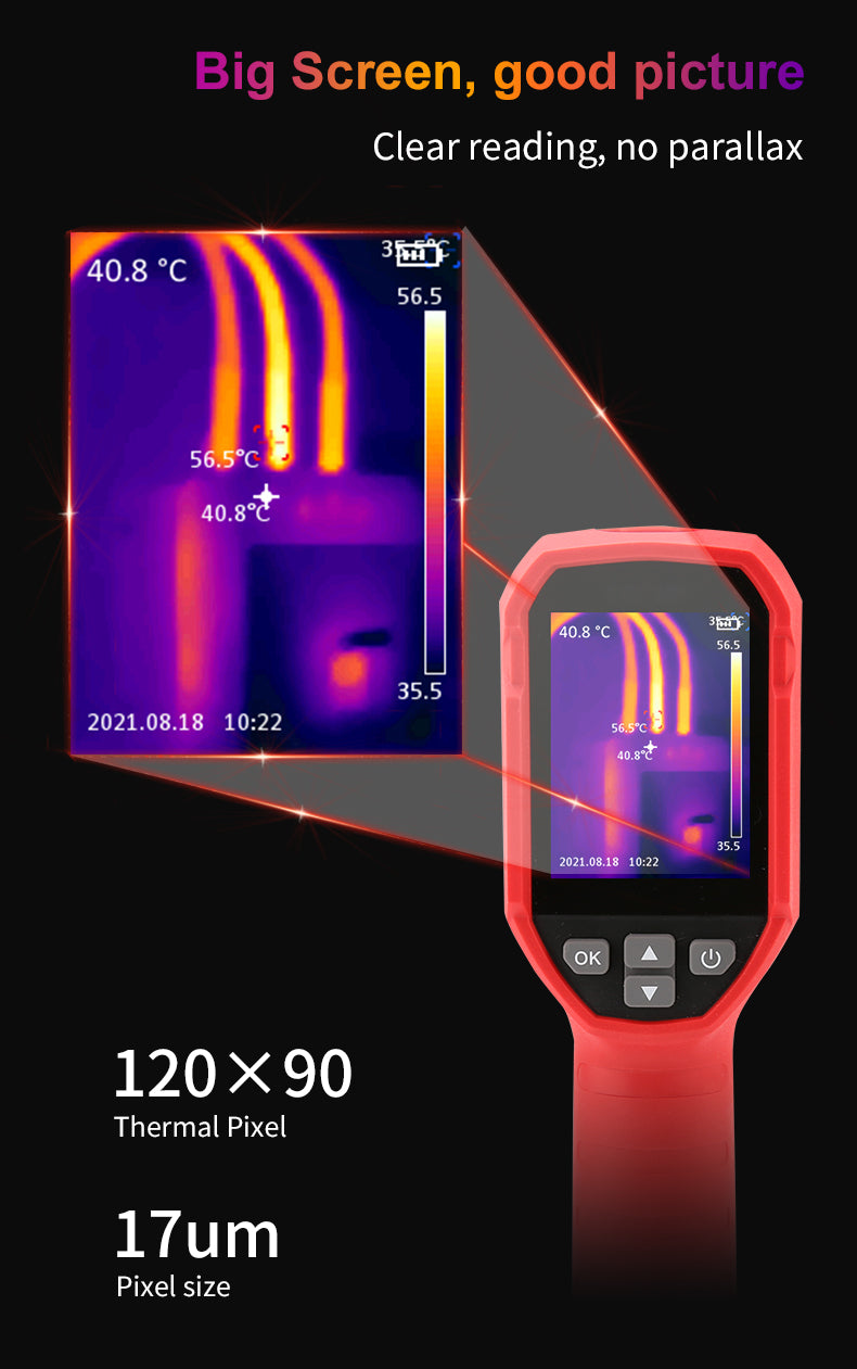 Load image into Gallery viewer, [UTi120S] UNI-T  Infrared Thermal Imager Handheld Temperature Thermal Camera PCB Circuit Industrial Testing - Polar Tech Australia
