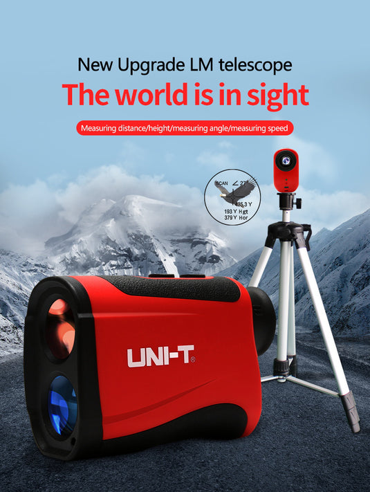 [LM600] UNI-T Golf Laser Rangefinder Laser Range Finder Telescope Distance Meter Altitude Angle - Polar Tech Australia