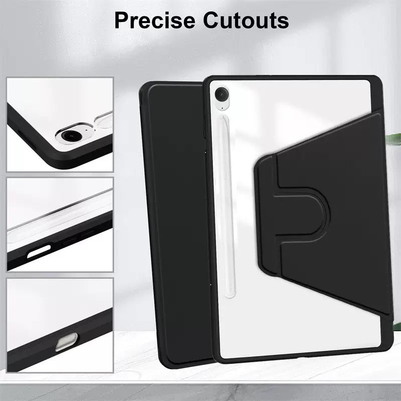 Load image into Gallery viewer, [With Pen Slot] Samsung Galaxy Tab S11 (2025) 11” - 360 Degree Rotating Magnetic Flip Cover Case - i-Station Mobile Phone &amp; Electronic Device Repair and Accessories
