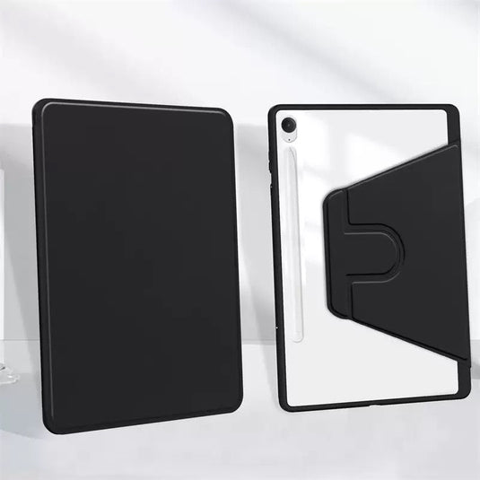 [With Pen Slot] Samsung Galaxy Tab S11 (2025) 11” - 360 Degree Rotating Magnetic Flip Cover Case - i-Station Mobile Phone & Electronic Device Repair and Accessories