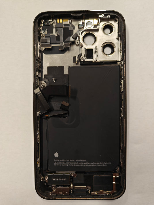 [Used][With Built-in Parts] Apple iPhone 13 Pro Max Back Glass Housing Frame - Polar Tech Australia