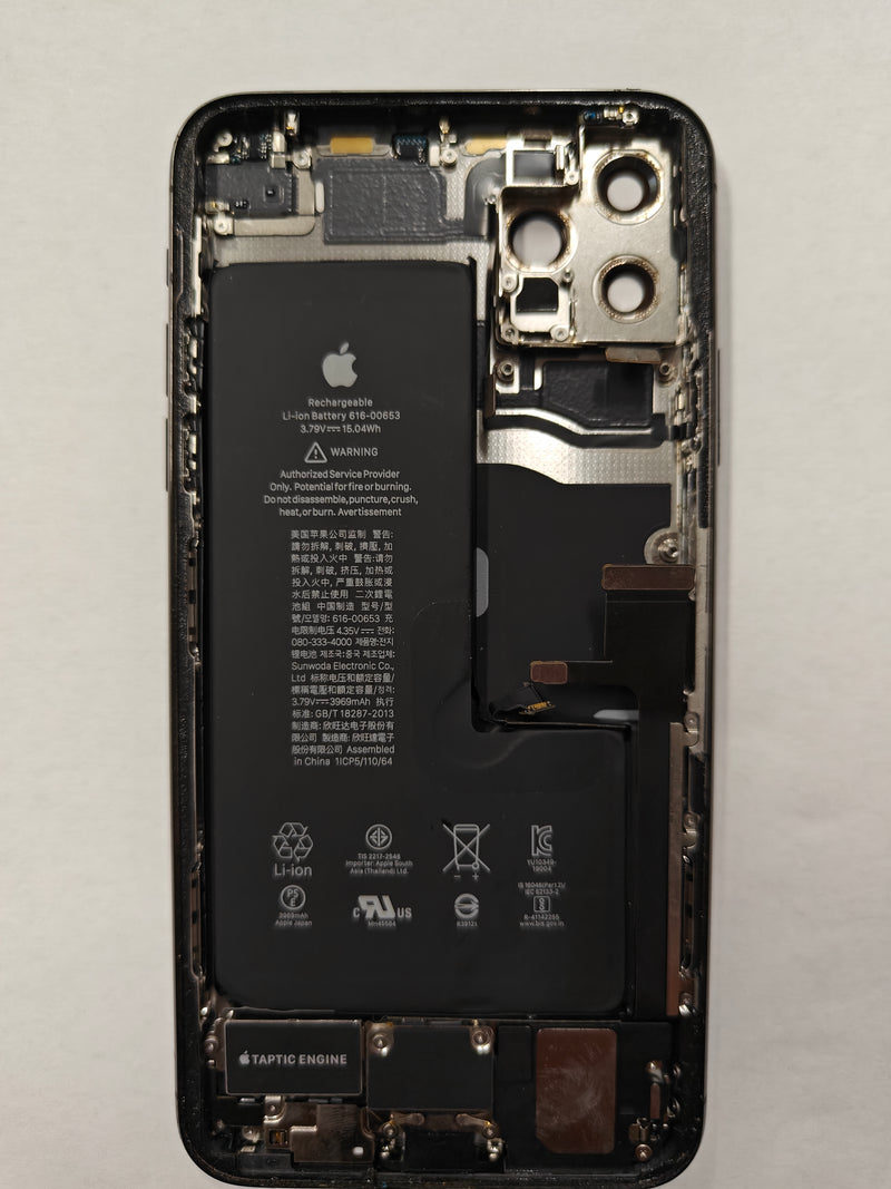 Load image into Gallery viewer, [Used][With Built-in OEM Parts] Apple iPhone 11 Pro Max Back Glass Housing Frame - Polar Tech Australia
