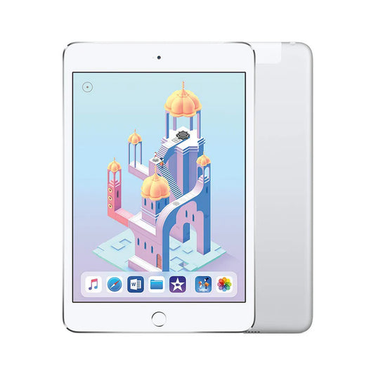 [Pre-owned][8/10] Apple iPad Mini 4 Unlocked / 64GB / WIFI / Silver - Polar Tech Australia