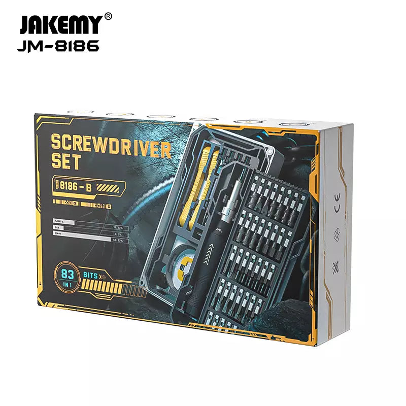 Load image into Gallery viewer, [JM-8186] JAKEMY 83-in-1 Magnetic Screwdriver Set - Polar Tech Australia
