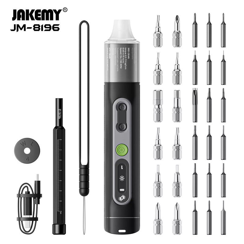 Load image into Gallery viewer, [JM-8196] Jakemy 35 in 1 All-in-One Smart Dual Dynamics Precision Electric Screwdriver set - Polar Tech Australia
