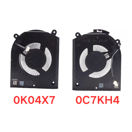 Dell Alienware 16 / 16X ARW16 HX Series - Laptop CPU & GPU Cooling Fan Cooler