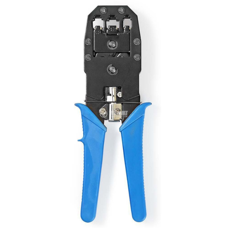 Chargez l&#39;image dans la visionneuse de la galerie, [99 in 1] Portable Self-adjusting 4P/6P/8P Crimping Pliers Wire Cable End Sleeve Ferrule Cutter Crimper Network Ethernet Internet Cable Clamp Tool Tester Set - Polar Tech Australia
