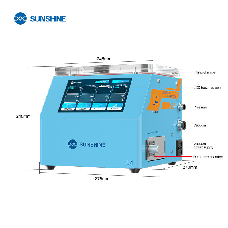 Cargue la imagen en el visor de la galería, [SUNSHINE L4] Mini Intelligent Laminating &amp; De-Bubble Machine - Polar Tech Australia
