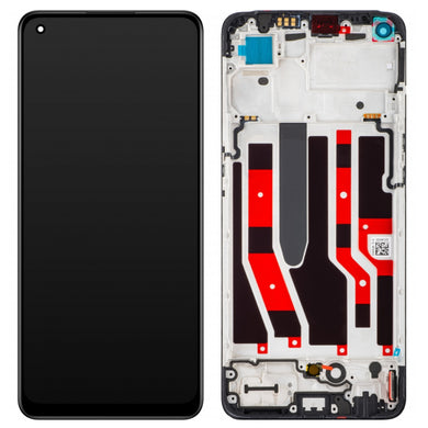 [ORI] [With Frame] OPPO Reno 8 4G - AMOLED LCD Display Touch Digitiser Screen Assembly - Polar Tech Australia