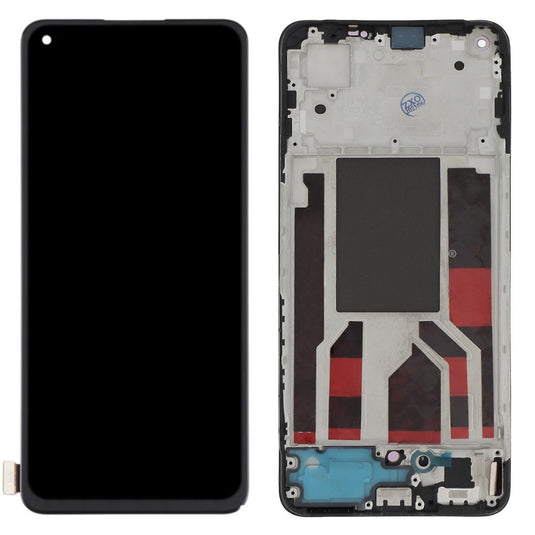 [ORI] [With Frame] OPPO Reno 8 5G - AMOLED LCD Display Touch Digitiser Screen Assembly - Polar Tech Australia