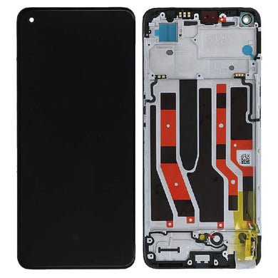 [ORI] [With Frame] OPPO Reno 7 4G - AMOLED LCD Display Touch Digitiser Screen Assembly - Polar Tech Australia