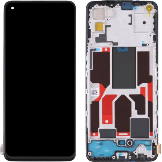 [With Frame] OPPO Find X3 Lite AMOLED LCD Display Touch Digitizer Screen Assembly - Polar Tech Australia