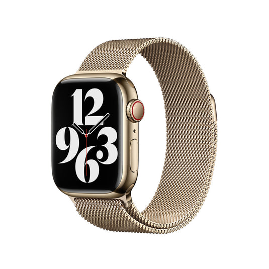 Apple Watch 1/2/3/4/5/SE/6/7/8 Stainless Steel Milanese Loop Magnet Watch Band Strap - Polar Tech Australia