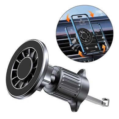 [YC19] Universal MagSafe Compatible Aircon Vent Flow Magnet Phone Holder - Polar Tech Australia