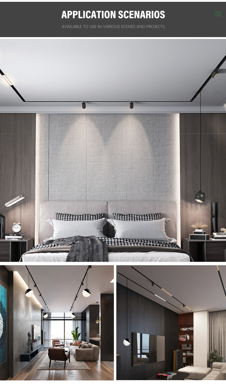Chargez l&#39;image dans la visionneuse de la galerie, [TUYA Smart Home] Magnetic Track Home Office Smart LED Light System APP Control - Polar Tech Australia
