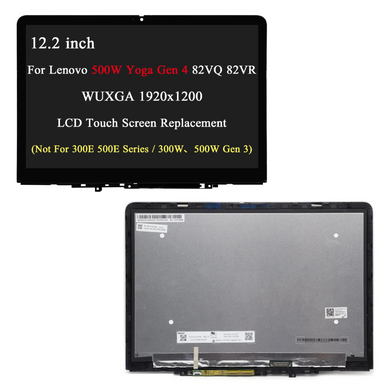 [With Bezel Frame] Lenovo 500w Yoga Gen 4 Laptop 82VR 12.2