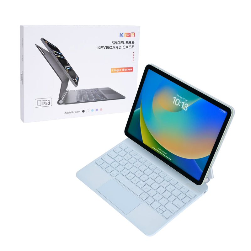 Cargue la imagen en el visor de la galería, [Magic Keybord] Apple iPad Air 4/5 &amp; Pro 11“ &amp; Air 11” M2/M3 (2024/2025) - Precision Multi-Touch Trackpad Magnetic Smart Wireless Keyboard Case With Backlit Keys - i-Station Mobile Phone &amp; Electronic Device Repair and Accessories
