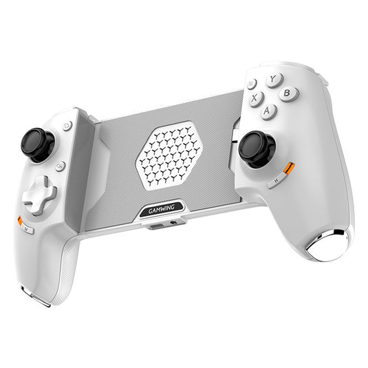 AB01 Wireless Game Controller for Switch & iOS Hall Effect Joystick 6-Axis Gyro Turbo Programmable Dual Vibratio