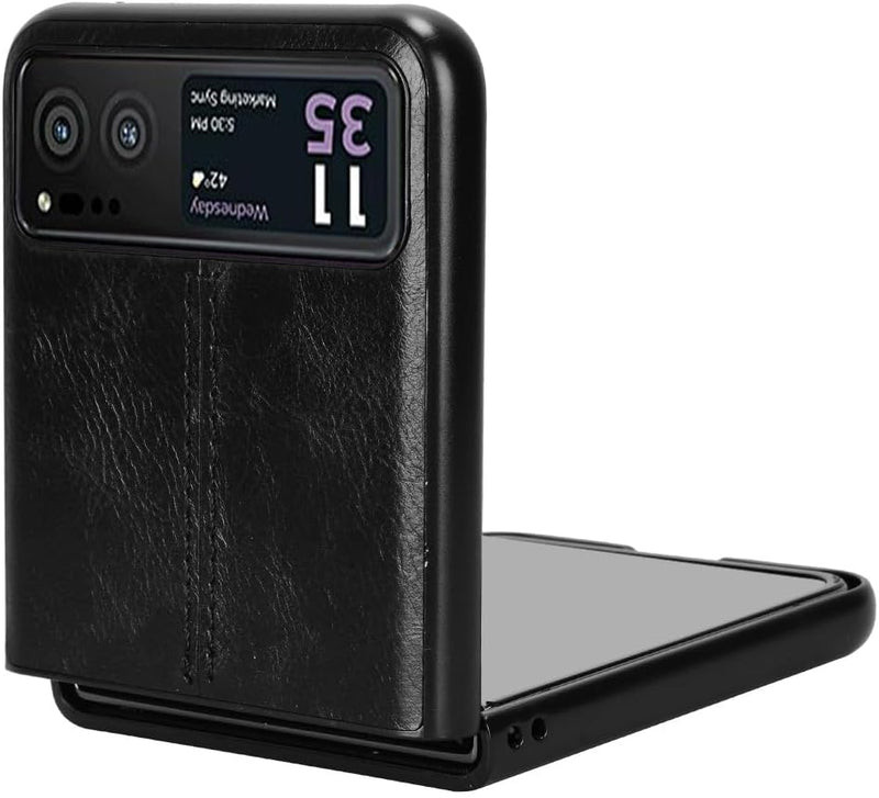 Chargez l&#39;image dans la visionneuse de la galerie, [Built-in Kickstand] Motorola Moto Razr 40/Razr 2023 - PU Leather Shockproof Heavy Duty Case - Polar Tech Australia
