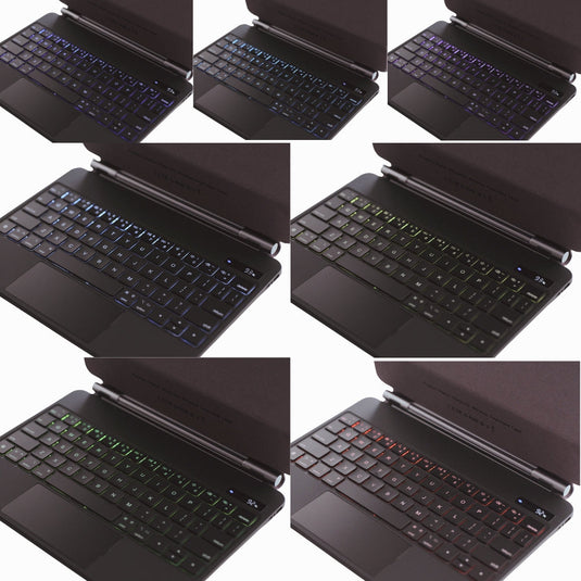 [Magic Keyboard] Apple iPad Pro 11-inch M4 (2024) - Precision Multi-Touch Trackpad Magnetic Smart Wireless Keyboard Case With Backlit Keys - i-Station Mobile Phone & Electronic Device Repair and Accessories