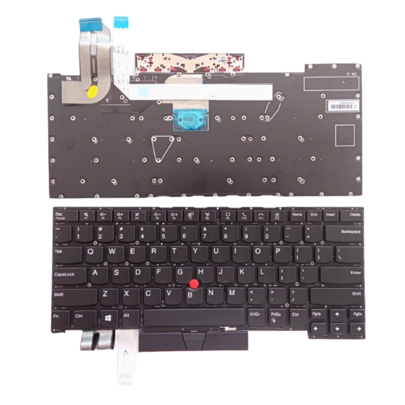 Cargue la imagen en el visor de la galería, Lenovo ThinkPad P1 Gen 3 / X1 Extreme Gen 3 Series - Laptop Keyboard With Backlit US Layout
