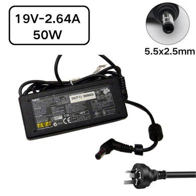 [50W/19V-2.64A][5.5x2.5] NEC ADP63 / PC-VP-BP21 / OP-520-75301 / NEC Versa E120 / NEC Versa S820 Laptop AC Power Adapter Laptop Wall Charger (AU Plug) - Polar Tech Australia