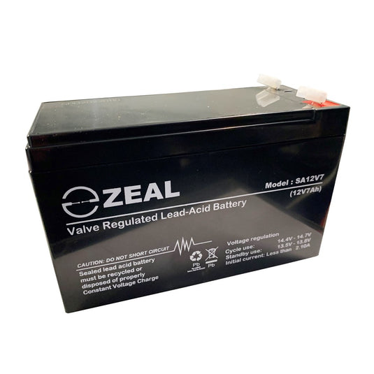 [NEP12V7AH] 12 Volt 7Ah Battery Valve Regulated Lead-Acid Battery - Polar Tech Australia