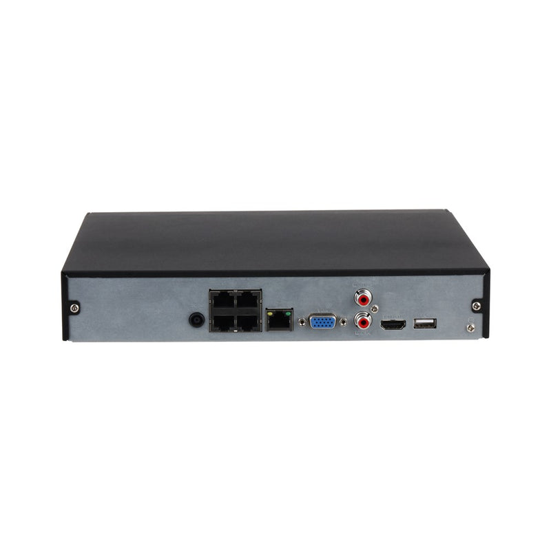 Cargue la imagen en el visor de la galería, [DHI-NVR4104HS-P-AI/ANZ-2T] Dahua WizSense AI Series 4 Channel NVR with 4 PoE Ports 1 HDD Bay installed with 2TB HDD
