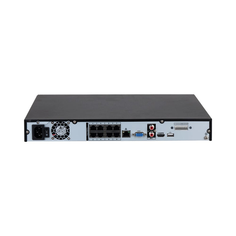 Cargue la imagen en el visor de la galería, [DHI-NVR4208-8P-AI/ANZ-4T] Dahua WizSense AI Series 8 Channel NVR with 8 PoE Ports 2 HDD Bays installed with 1 x 4TB HDD

