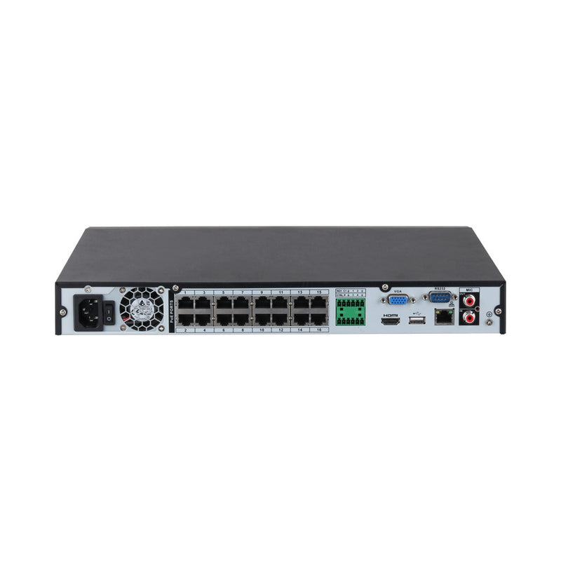Cargue la imagen en el visor de la galería, [DHI-NVR4216-16P-AI/ANZ-4TB] Dahua WizSense AI Series 16 Channel NVR with 16 PoE Ports 2 HDD Bays installed with 1x 4TB HDD
