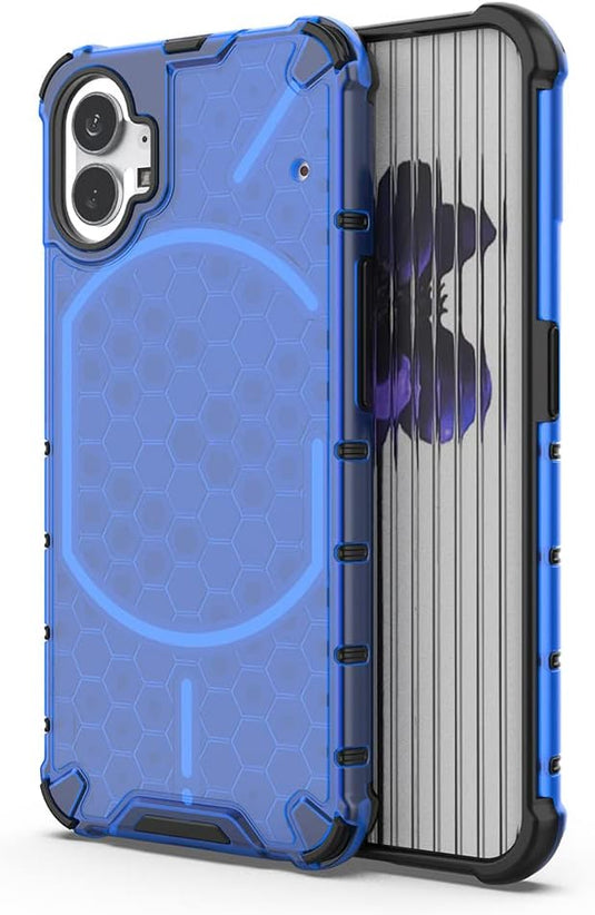 Nothing Phone (1) - Shockproof Advanced Air Cushion Drop Protection Honeycomb Shape Case - Polar Tech Australia