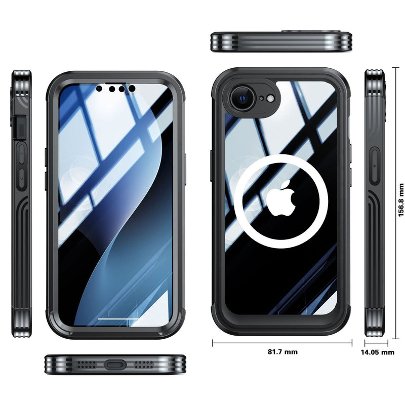 Load image into Gallery viewer, [Magsafe Compatible] Apple iPhone 16e Transparent Shockproof Wireless Charging Case - Polar Tech Australia
