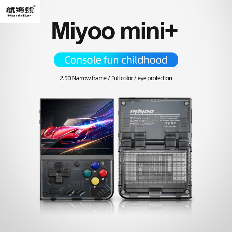 Load image into Gallery viewer, Miyoo Mini Plus 3.5 Inch IPS Screen Retro Handheld Game Console (64GB) - Polar Tech Australia
