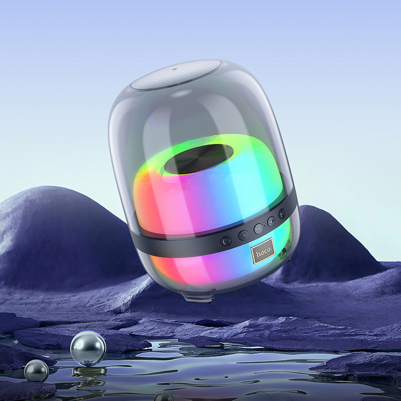 Chargez l&#39;image dans la visionneuse de la galerie, [BS58] HOCO Wireless RGB Light Bluetooth Desktop Office Gaming Speakers With Colorful Light Effect - Polar Tech Australia
