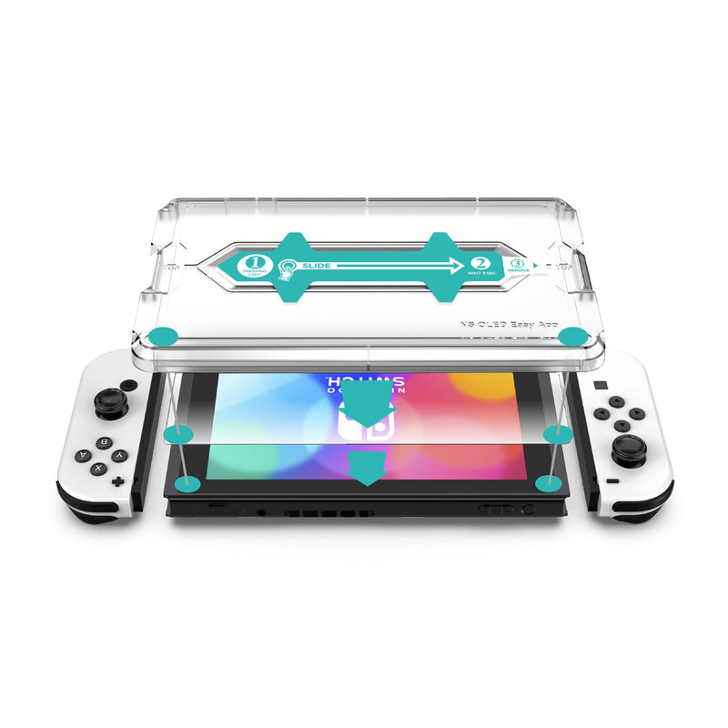 Load image into Gallery viewer, [Easy Automatic Fit] Magic Glass Protector - Nintendo Switch OLED Screen Protector - Polar Tech Australia
