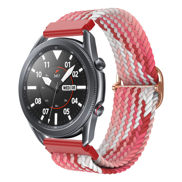 Cargue la imagen en el visor de la galería, Samsung Watch Nylon Magic Tape 20mm/22mm Adjustable Soft Breathable Sport Replacement Wristbands Strap - Polar Tech Australia
