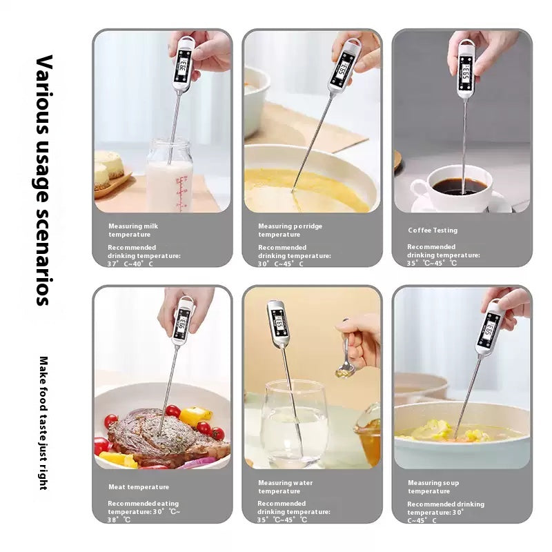 Load image into Gallery viewer, [Riters] Food Thermometer for Baking: Precisely measures oil, water, and milk temperatures (-50℃ to 300℃) - Polar Tech Australia
