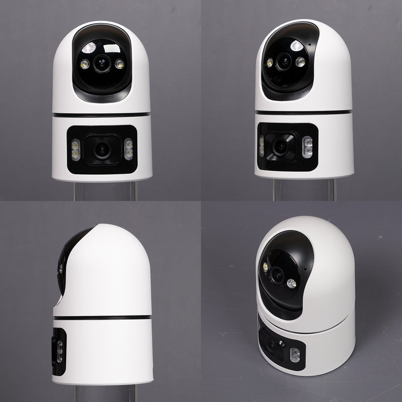 Load image into Gallery viewer, [TUYA Smart Home] MOES Dual Lens Indoor Onvif Camera Full HD 4MP Wireless WIFI PTZ Security Camera

