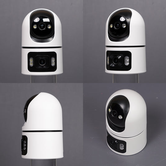 [TUYA Smart Home] MOES Dual Lens Indoor Onvif Camera Full HD 4MP Wireless WIFI PTZ Security Camera