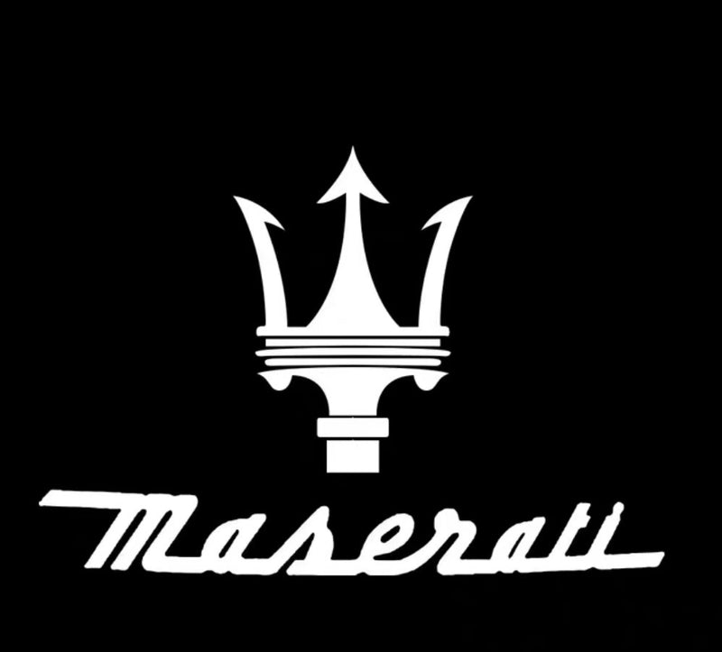 Load image into Gallery viewer, [2 PCS] Maserati Car Door Logo Light Brand Shadow Lights Courtesy Lamp - Polar Tech Australia

