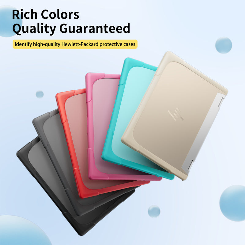 Chargez l&#39;image dans la visionneuse de la galerie, HP ENVY X360 14 14-inch (2024) Matte Transparent Cooling Stand and Shockproof Case - Polar Tech Australia
